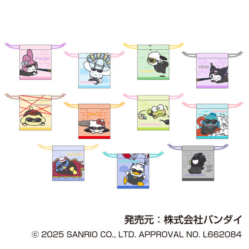 『サンリオキャラクターズ』ミニ巾着 まねっこーで スパイVer.【BOX】